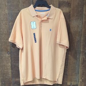 Izod Men's Light Orange Polo Shirt